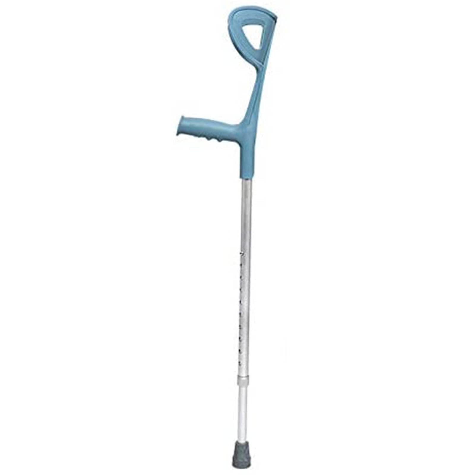 Ergonomic Shock-Absorbing Elbow Crutches One, 10 Files Adjustable Flexivity Crutch, with Comfy Handle Shock Absorber, Non-Slip Crutch