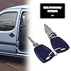 Briny River Door Lock Barrel with Key 71729482 71715133 Compatible with Fiat Doblo 2001-2024 Compatible with Fiat Panda 2003-2024 #1