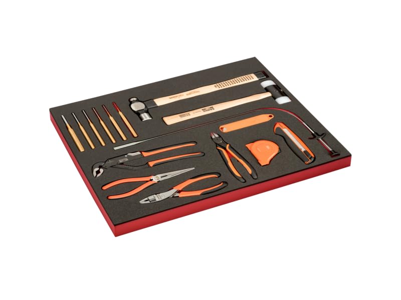 BAHCO FF1A189 coffret mousse pour éviter la perte d'outils de coupe