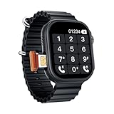 reloj movil sim Amplia compatibilidad y multifunción: funciona perfectamente con dispositivos Android e iOS; disfruta de funciones adicionales como control de música, GPS y sincronización de notificaciones.