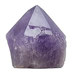 EMPORION 2 to 3.5 Lb X-Large Pure Large Amethyst Crystal Point, Unique Natural Sahpe. (Approximate Height 4 to 6.5 Inches) – Pure Purple Gemstone.