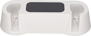 Charging Dock for Oculus Quest 2, Left and Right Controller Dual Charging Dock with 2 Rechargeable Batteries, VR Accessories USB C Charger Station 1850Mah with LED Indicator