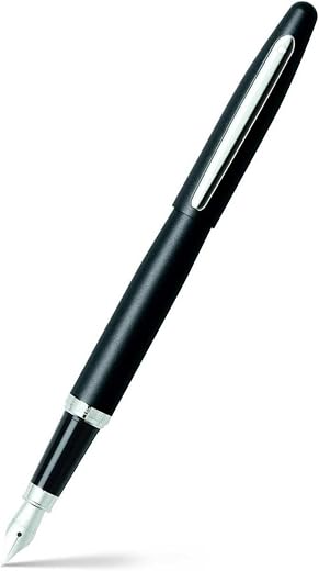 Sheaffer VFM 9405 Matte Black Fountain Pen | Medium Nib | Premium Black Pen