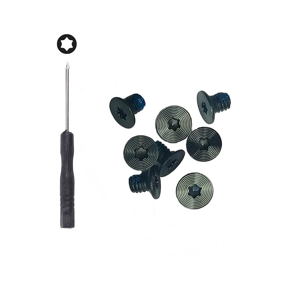 Wallet Replacement Screws Screwdriver Metal Clip for RFID Metal Wallet Repair Kit (Black Basic Set for Ridge Wallet)