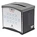 Georgia-Pacific 54527 Dixie Ultra Black Tabletop Interfold Napkin Dispenser, (Formerly EasyNap), 300 Napkin Capacity, 1 Dispenser