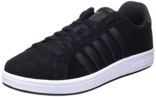 K-Swiss Court TIEBREAK SDE - Zapatillas de deporte para hombre, color negro/Java/White, talla 45 EU Cover