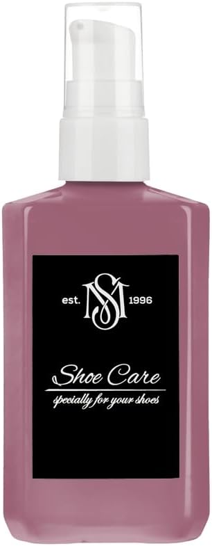 Universal Leather Dye - NCS S 4030-R20B Darkest Charcoal Fuchsia - High Coverage Leather Paint for Shoes, Bags, Canvas & Sneakers by MAVI STEP - 3.40 fl oz / 100 ml