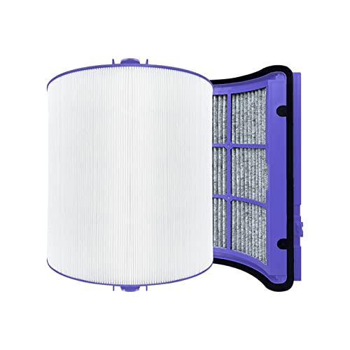 HYJJ HEPA Filter Set Kompatibel mit Dyson TP06 HP06 PH01 PH02 TP07 TP09 HP07 HP09 970341-01 965432-01 - Luftreiniger HEPA & Kohlefilter Cover