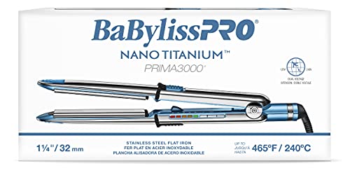 Amazon.com: BaBylissPRO Nano - Plancha de titanio para el pelo : Belleza y  Cuidado Personal