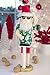 Clever Creations DJ Santa 14 Inch Traditional Wooden Nutcracker, Festive Christmas Décor for Shelves and Tables