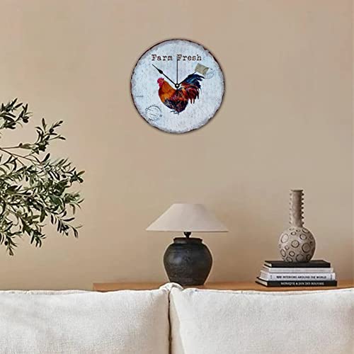 Horloges murales en bois au look rétro shabby chic pour une note rustique
