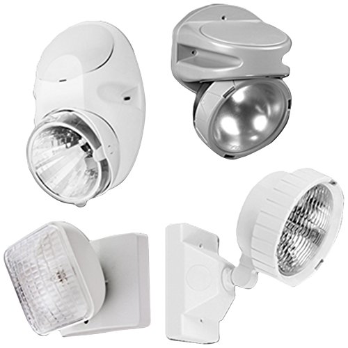 Lithonia Lighting ELA LED M12 LED Single remote lamp head Emergency Lighting, 1 Watts, Matte White