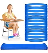12 Pack Chair Bands for Kids with Fidgety Feet, ADHD Tools for Kids, ROOKEA Sensory Room Must Hav...