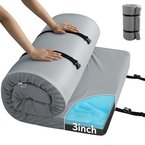 3 Inch Memory Foam Camping Cot Pad