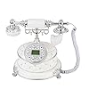 ZHY High-end Retro Vintage Telefoon – Rotary Dial Plate Antique Landline Telefoon – Met LCD Display – Klassieke…