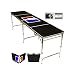 8' Folding Beer Pong Table with Bottle Opener, Ball Rack and 6 Pong Balls - Sports Design - By Red Cup Pong