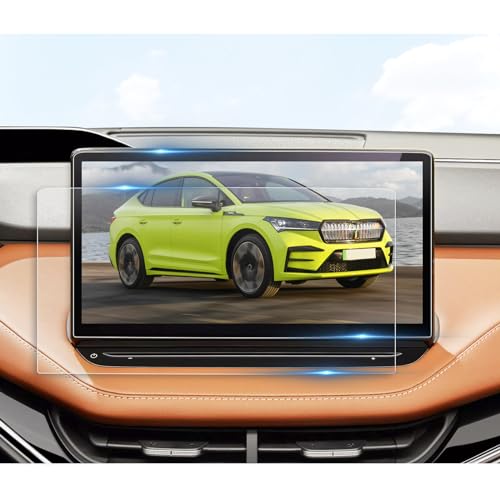 BIBIBO Enyaq Premium Navigationsfolie, Schutzfolie Kompatibel mit Skoda Enyaq iV 2021-2024, 13