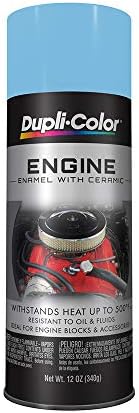 Dupli-Color DE1616 Engine Enamel Spray Paint with Ceramic - Pontiac Blue Metallic - 12 oz Aerosol Can