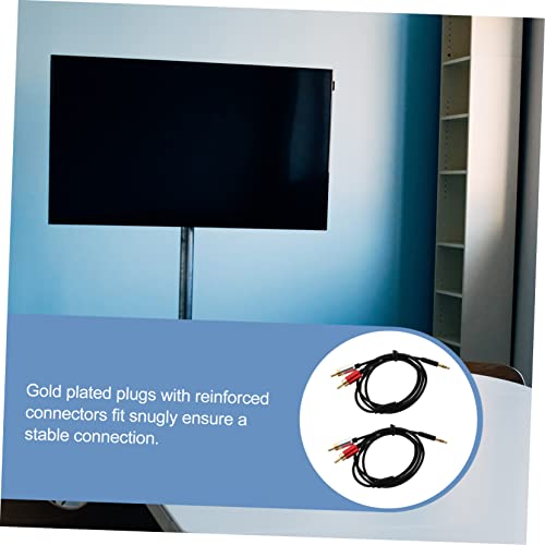 Cable auxiliar de audio 3.5 mm Housoutil para conectar altavoces en casa y oficina 7