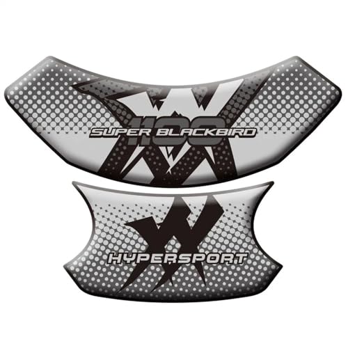 Patin réservoir moto pour Honda CBR1100XX Blackbird 1996-2008 autocollant os de poisson