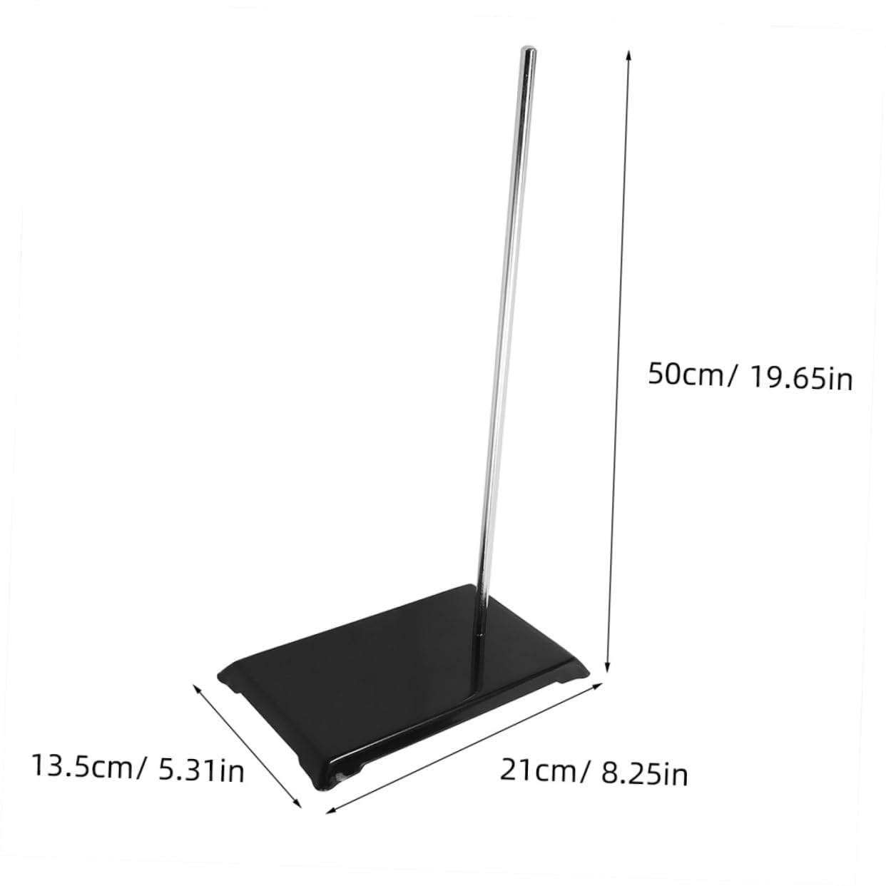 FUNOMOCYA Iron Laboratory Stands Support Support Ring Stand Chemistry Lab Equipment Black Chemistry Lab Stand