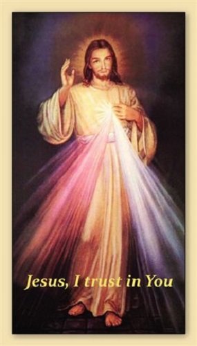 Divine Mercy prayer card (10-pack), 3 1/2 x 2 inches