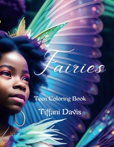 Fairies: Teen Coloring Book