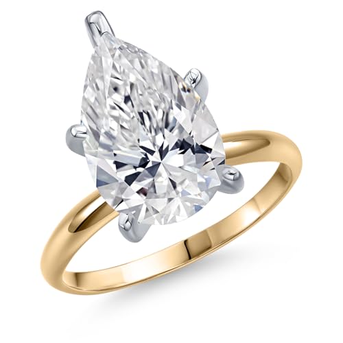 Gem Stone King Pear Shape Ring