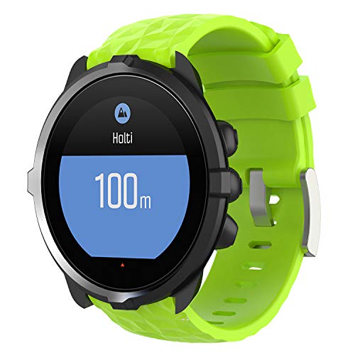 Pulseira de pulseira de silicone para relógio de substituição Pwkutn para relógio inteligente Suunto