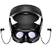Amavasion VR Earphones Compatible with Meta Quest Pro/Oculus Quest 1 (3D 360 Degree Sound – Noise Suppressing) Left/Right Single Sound Channel - Black