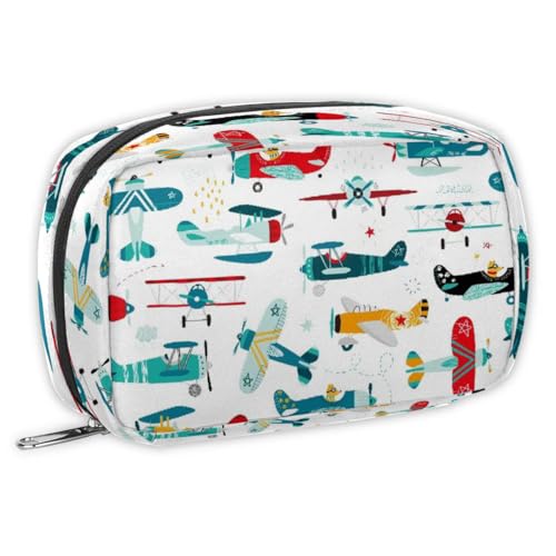 Kids Toiletry Bag for Boys, Cute Small Airplane Wash Bag for Teens Boys Waterproof Cosmetic Weekender Bag Toddler Traveling Toiletries3