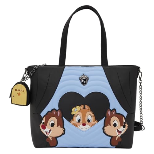 Bolso Tote Loungefly Chip 'n' Dale con Monedero miniatura 1