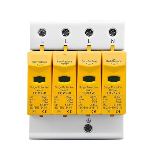 Parafoudre AC SPD 10KA~20KA élimine les surtensions pour protéger vos appareils