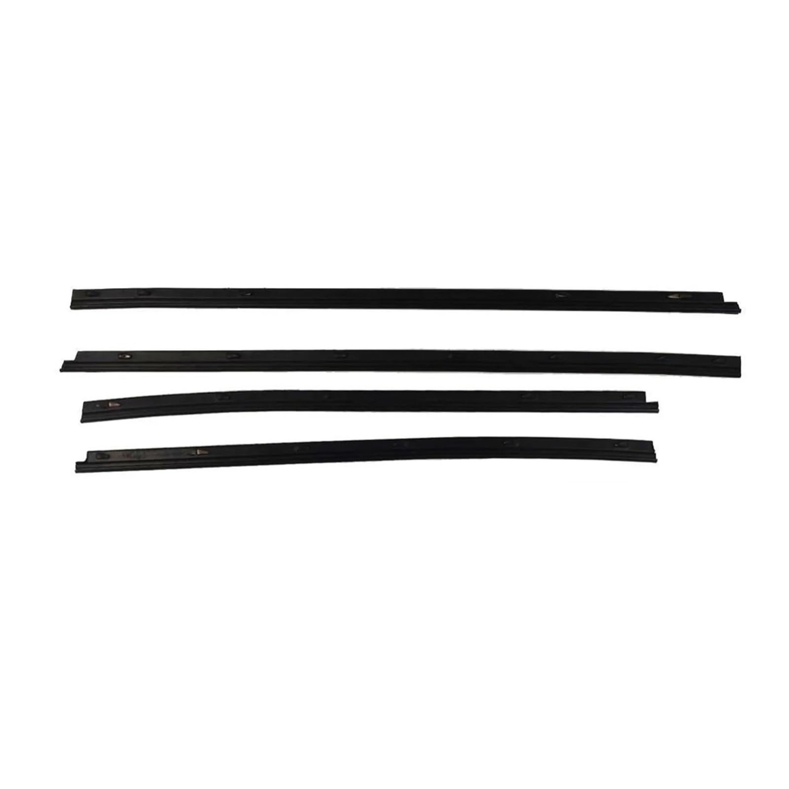 Iukmrt One Color For Toyota For Hilux Sr5/For Vigo/For Revo Mk6 2005-2014 Inner Windows Rubber Weatherstrip Door Strip Car Door Seal Protector