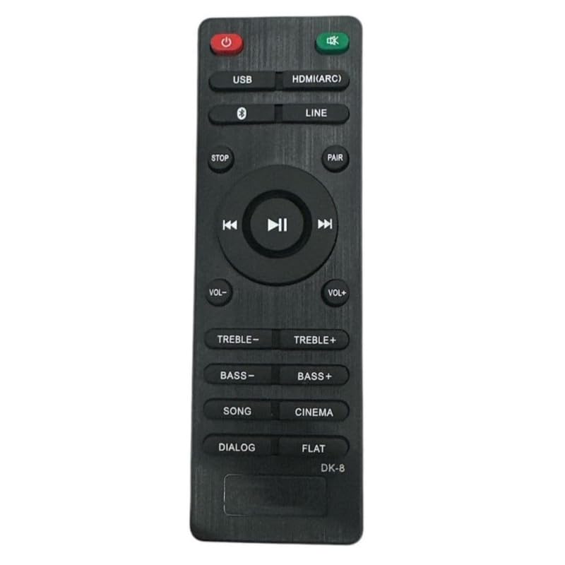 Ethex® Remote Control Compatible with Blaupunkt SBWL10, SBA01 & LS 1825 2.1 Channel Wireless Bluetooth Soundbar Home Theatre | Please Match The Image with Your Old Remote (Black)-image-11