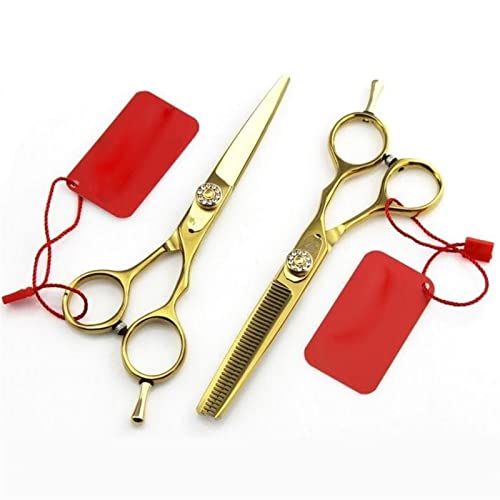 Ciseaux de coiffure ensemble outils de coupe de cheveux en titane