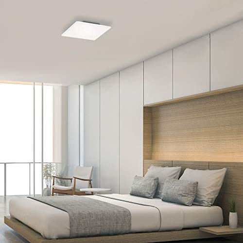 Panneau LED 12W plafonnier carré 295x295mm blanc neutre 4000K 1600lm