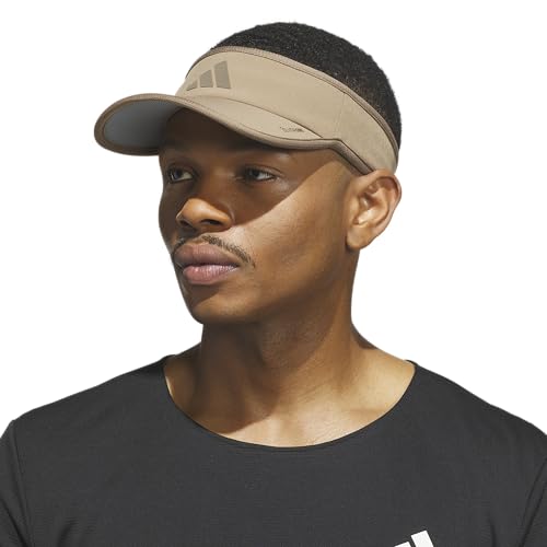 Image of adidas Men's Superlite Visor - Lightweight Moisture-Wicking Running Hat