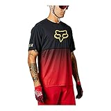 Fox Racing Herren Flexair Short Sleeve Jersey Hemd, Atomic Punch, Mittel