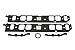 GM Performance Intake Manifold Gaskets Big Block Chevy P/N 12366985