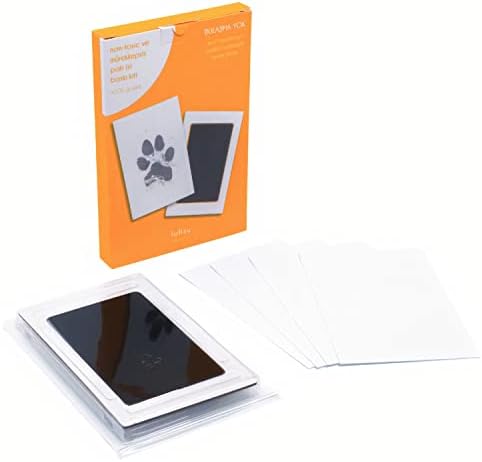 FUFİZU Evcil Hayvan Pati İzi Seti - Toksik Olmayan Mürekkepsiz Ba...