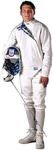 Radical Cercas RF PBT Inox, esgrima Sabre chamarra, Lame eléctrica Lavable, de los hombres