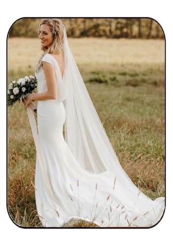 Bride Wedding Veil Long Cathedral Length