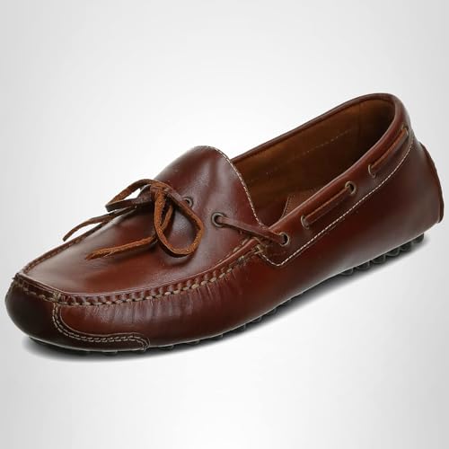 Cole Haan Cole Haan mens Gunnison loafers shoes, Brown, 7.5 US