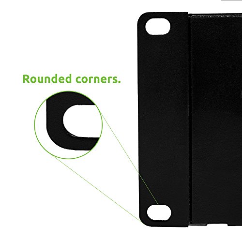 Navepoint Rack Mount Drawer For 19-Inch Server Cabinet Case Or Dj With Lock And Key 1U Black #TOP3