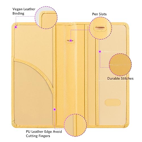 Image of CoBak Car Registration and Insurance Holder | Vehicle Glove Box Organizer, Auto Truck Compartment Document Case with Magnetic Closure for Insurance & Driver License