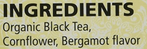 Nature's Guru Organic Whole Leaf Black Tea Earl Grey 25 Count Individual Tea Bags (Pack Of 12) #TOP3