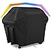 Produktbild Sotor Grill Abdeckhaube, Grillabdeckung 600D Nicht Verblassend & Grill Abdeckplane 100% Wasserdicht Ganzjährig Wetterfest Gasgrill BBQ Cover Für Größe Grill Weber Char Broil (152 x 75 x 144cm)
