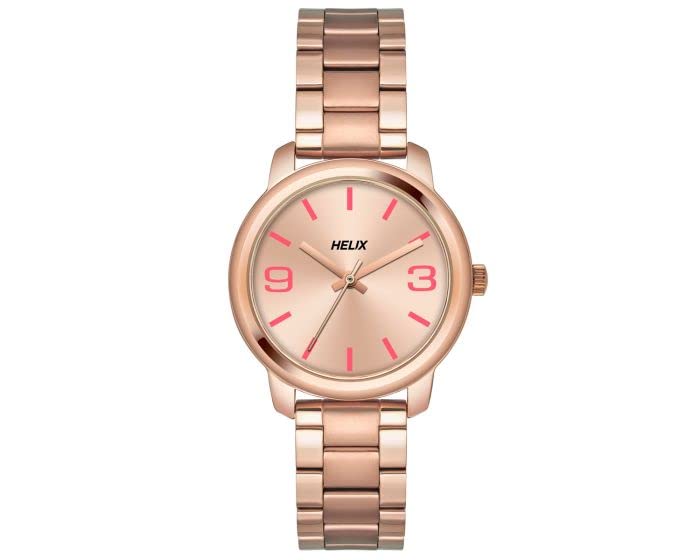 Helix Analog Rose Gold Dial Womens Watch - TW048HL07 (B0BQY6DRMS) Amazon Price History, Amazon Price Tracker