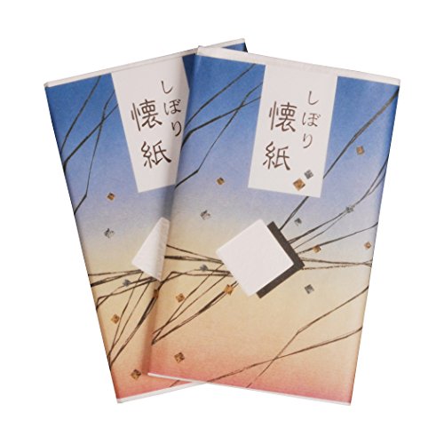 こころ懐紙本舗(Kokorokaishihompo) 懐紙 白(無地) 女性用サイズ:14.5x17.5cm(1枚) しぼり懐紙 2帖入 こころ懐紙本舗(Kokorokaishihompo) 懐紙 白(無地) 女性用サイズ:14.5x17.5cm(1枚) しぼり懐紙 2帖入